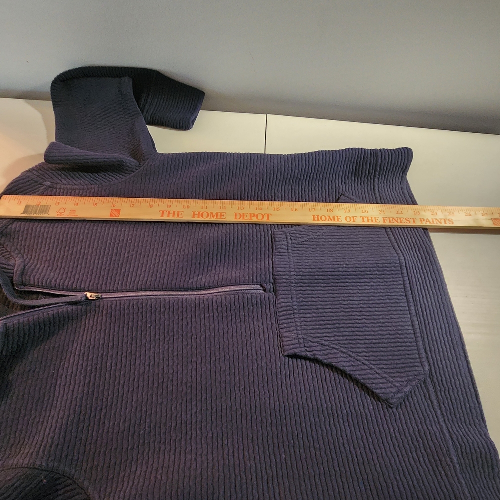 Cutter & Buck Navy Women's Coastal‎ Half-Zip Hoodie Size S/P Casual - Picture 12 of 12